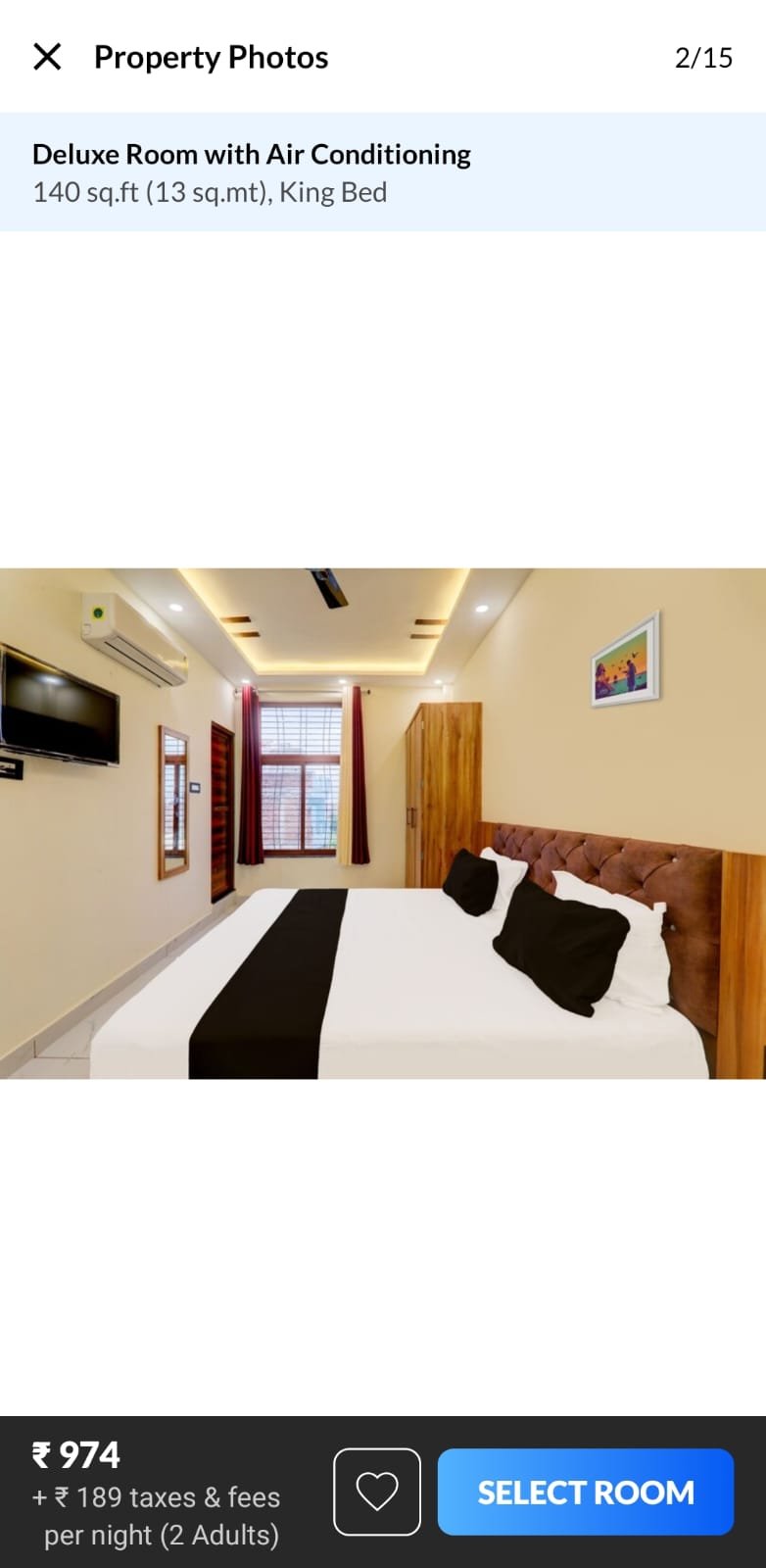 Hotel Manyam Palace interior